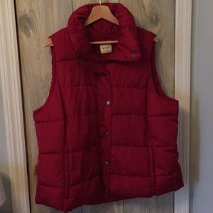 Red Puffer Vest